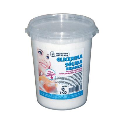 Glicerina Sólida branca 1kilo