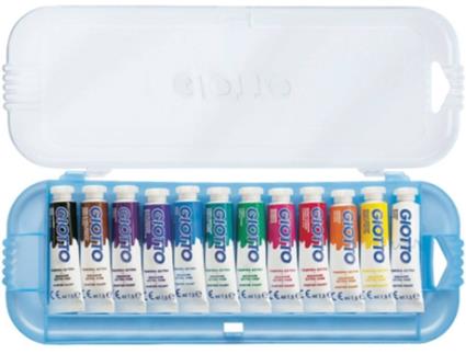 Guaches, 12 x 7,5 ml, Cores Sortidas