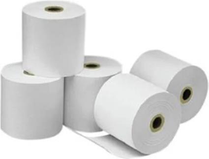 Rolos de papel  térmico 80x60x11 - Pack 10