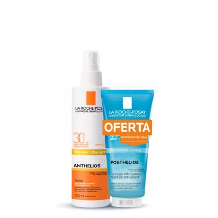 LA ROCHE-POSAY ANTHELIOS SPRAY 30 OFERTA POSTHELIOS 100ML