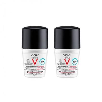 HOMME DEO ROLL ON MANCHAS 50ML DUO