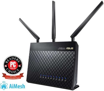 Router  90IG00C0-BM300 AC1900 4 p 1 x USB 2.0 1 x USB 3.0