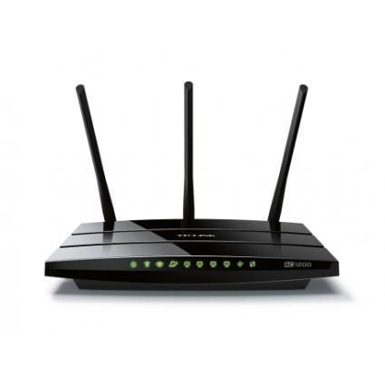 TP-LINK Archer C1200 router sem fios Gigabit Ethernet Dual-band (2,4 GHz - 5 GHz) Preto