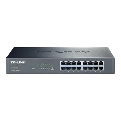 TP-LINK TL-SG1016D Não-gerido Gigabit Ethernet (10-100-1000) Preto