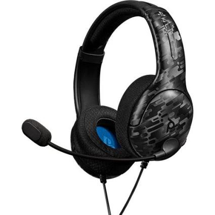 Auscultadores Gaming  LVL40 para PS4 - Camo Preto