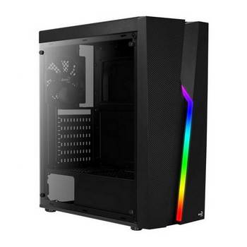 CAIXA MIDITOWER  BOLT, RGB FLOW, PAINEL ACRILICO, PRT