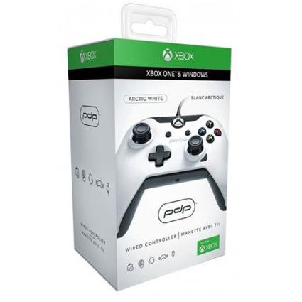 Comando Com Fios  para Xbox One - Branco