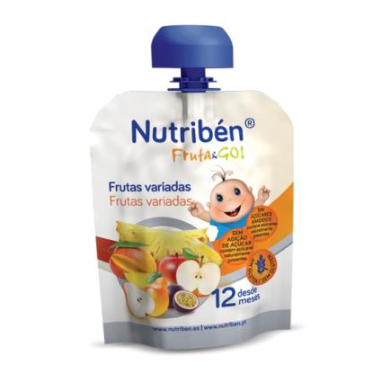 FRUTA GO PURE FRUTAS VARIADAS 90G