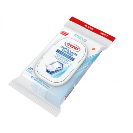 TOALHETES LIMPEZA PROTESE DENTARIA X 20