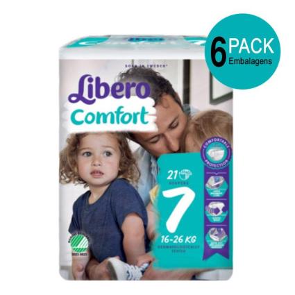 COMFORT 4 FRALDA 7-11KG X 26