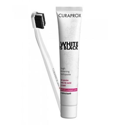 WHITE e BLACK KIT PASTA DENTIFRICA BRANQUEADORA 90ML + ESCOVA