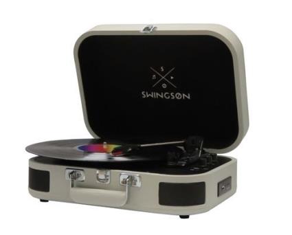 Gira Discos   on stage bluetooth Cinzento