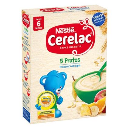CERELAC FARINHA LA 5 FRUTOS 250 G