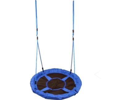 HomCom Baloiço de Criança Jardím Dobrável Assento de Baloiço Infantil Interior e Exterior Carga 100kg Tecido de Oxford - f100x180cm