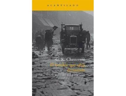 Livro Hombre Que Sabia Demasiado de G.K. Chesterton