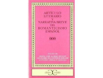 Livro ARTICULO LITERARIO Y NARRATIVA de Mª Jose Alonso