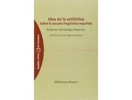 Livro Idea De La Estlistica