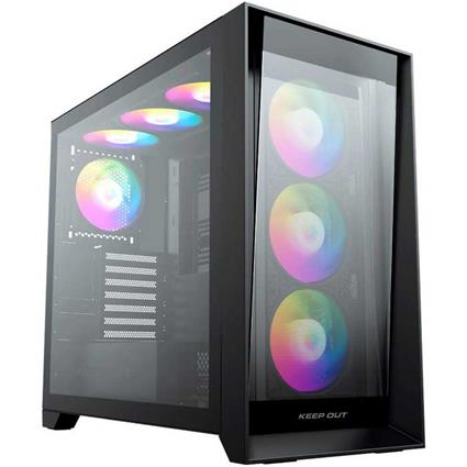 Keep Out Caixa Da Torre Do Pc Xc-911proxl+ Master Argb