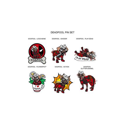 Salesone Pino Marvel Deadpool 6 Unidades