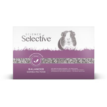 Science Selective alimento para porquinhos-da-índia - 9 kg