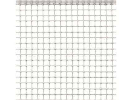 Rede Plástica TENAX Quadra 10 Branca 1,00x50 m, Rede de Proteção Multiuso para Varandas, Terraços, Portões e Cercas