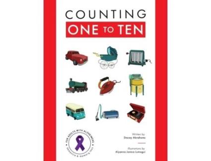 Livro Counting One to Ten: For adults with Alzheimer's, Dementia and Memory loss. Stacey Abrahams (Inglês)