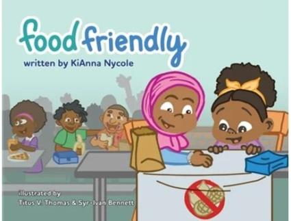 Livro Food Friendly de Kianna Nycole (Inglês)