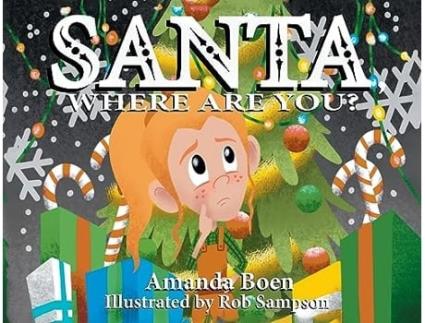 Livro Santa, Where Are You? de Amanda Boen e Robert Sampson (Inglês)