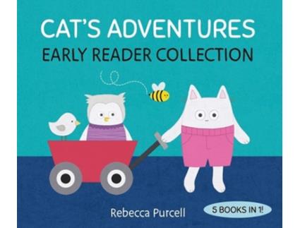 Livro Cats Adventures de Rebecca Purcell (Inglês - Capa Dura)
