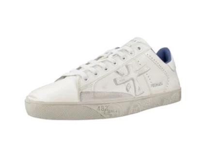 Sapatos de Homem PREMIATA Steven Tecido Branco (42)