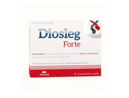 Suplemento Alimentar VELVET MED Diosleg Forte Comprimidos Revestidos (Com Diosmina E Hesperidina)
