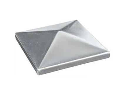 IBFM 398100 galvanizado Tampão para postes de madeira 100 x 100 mm em aço galvanizado - 398100 GALVANIZADO