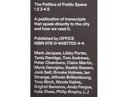 Livro The Politics of Public Space de Tom Muratore (Inglês)