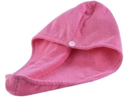 Toalha de Banho FITAGS Cabelo Secagem Rápida Touca Banho (16x6x7cm)