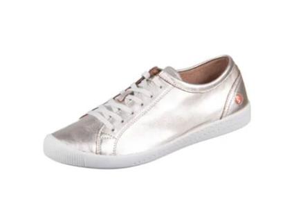Sapatos de Mulher SOFTINOS Pele Dourado (39)