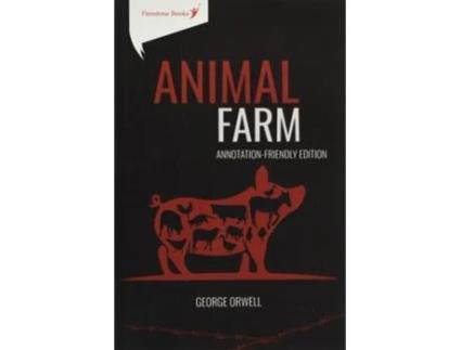 Livro Animal Farm de George Orwell (Inglês)