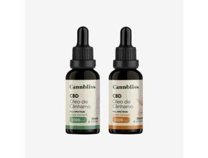 Pack 2X Óleo de Cânhamo 5 1500 mg Full Spectrum com MCT – 30ml