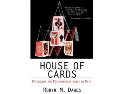 Livro House of Cards Robyn Dawes (Inglês)