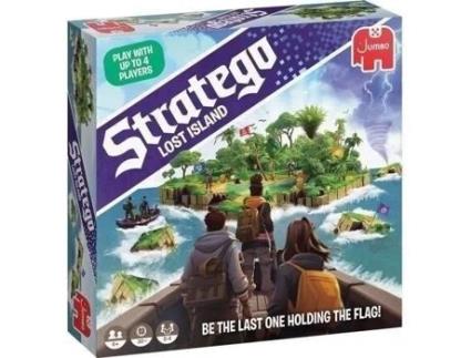STRATEGO LOST ISLAND - Jogo de estratégia - DUJARDIN - Encontre a bandeira escondida antes que ela desapareça!