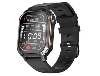 Riversong Relógio digital Motive 8S Sport à prova de choque e de água Preto