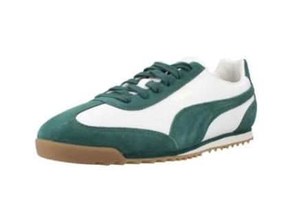 Sapatos Retro De Homem Puma Yellow Arizona Tecido Branco (41)