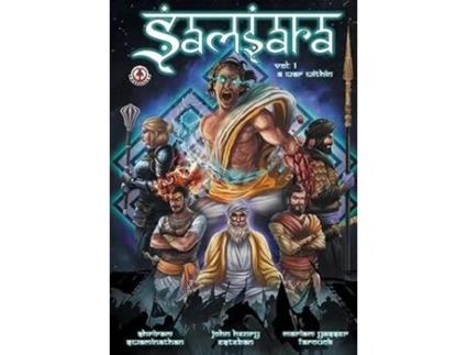 Livro Samsara Volume 1 A War Within de Shriram Swaminathan e John Henry Esteban (Inglês)