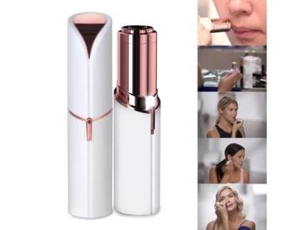 Depilador Elétrico Anodynia Dispositivo De Remoção De Cabelo Depilador Em Forma De Batom - Branco SAVFY