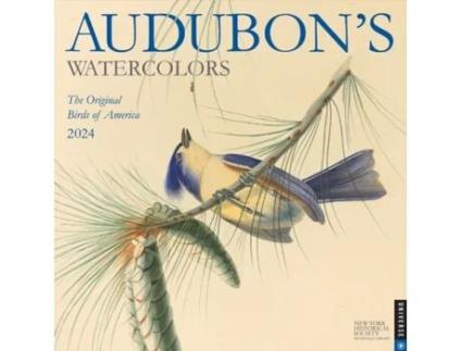 Livro Audubon's Watercolors 2024 Wall Calendar The New York Historical Society (Inglês)