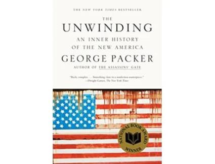 Livro Unwinding de George Packer (Inglês)