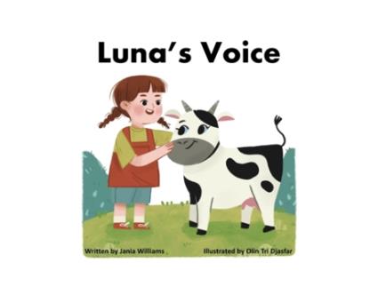 Livro Luna's Voice Jania Williams (Inglês)