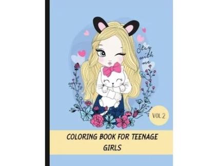 Livro Coloring book for teenage girls de Dagna Banas (Inglês)