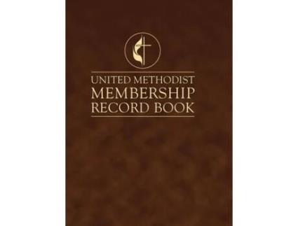 Livro United Methodist Membership Record Book The Umph (Inglês)