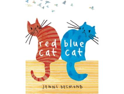 Livro Red Cat, Blue Cat de Jenni Desmond (Inglês)