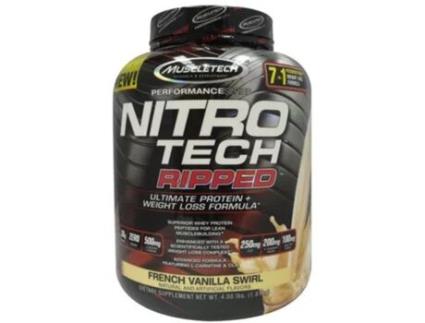 Suplemento Alimentar MUSCLETECH Muscletech Desempenho Nitrotech Ripped 1810 Gr French Vanilla Swirl